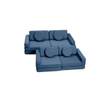 Kinder Spielsofa in Marineblau – platzsparendes, komfortables Sofa für Kinder